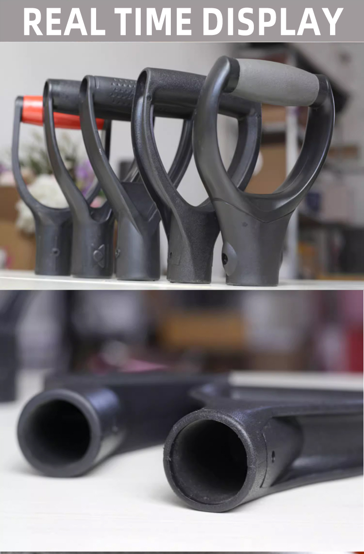 Customizable Plastic and Steel D/Y Handle for Farm Garden Shovel factory