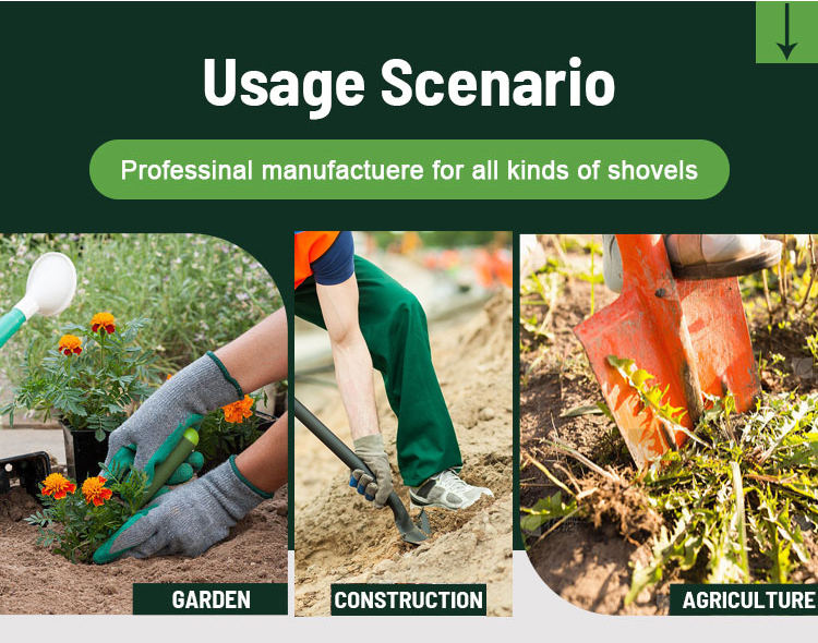 Customizable Plastic and Steel D/Y Handle for Farm Garden Shovel manufacture