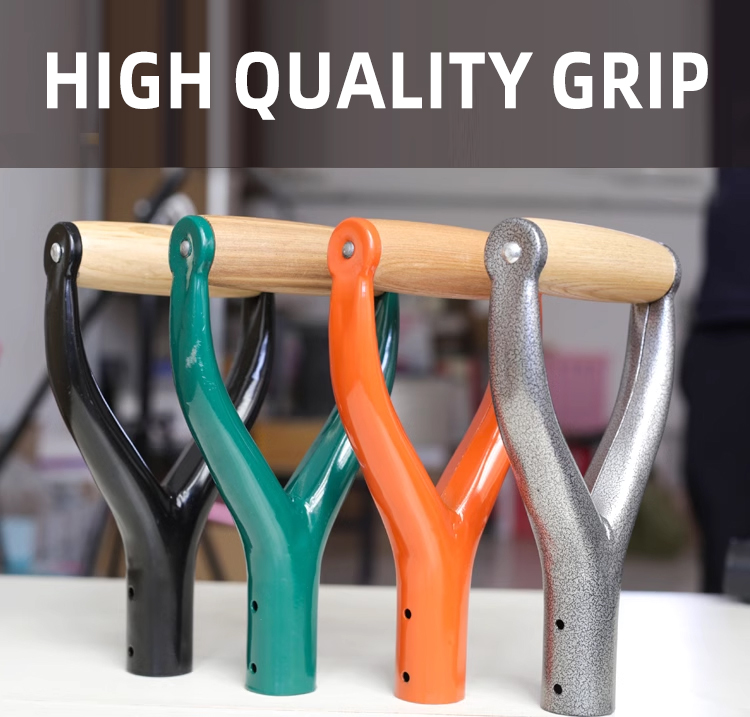 Customizable Plastic and Steel D/Y Handle for Farm Garden Shovel supplier