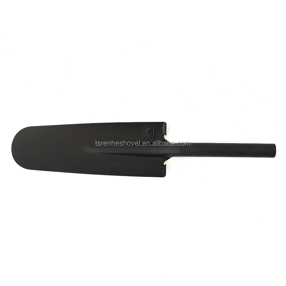 China Factory Direct Produce Farming Agricultural Garden Construction Tools Carbon Steel Black Shovel Spade Head manufacture