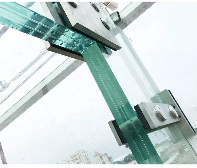 product flat tempered glass panel for glass railings-3