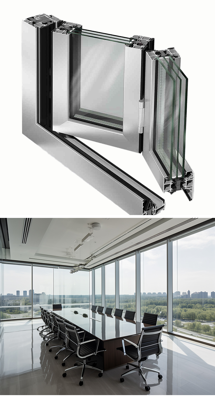 product thermal insulated glass unit for modern office buildings964-3