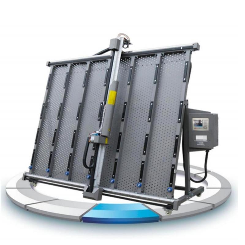 Bathroom Mirror Glass Production Line Glass Art Products Vertical Blade Plotter Engraving Machine Vertical Glass Cutting Plotter manufacture