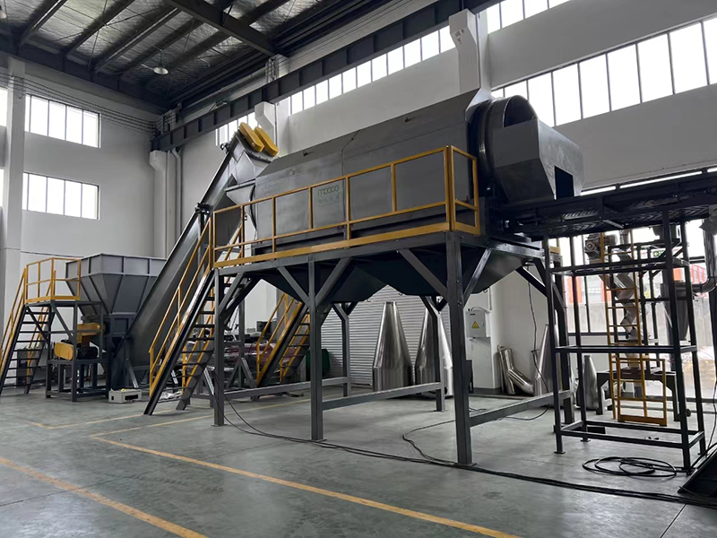 Lini Pencucian Daur Ulang Botol PET MT-3000 di Indonesia