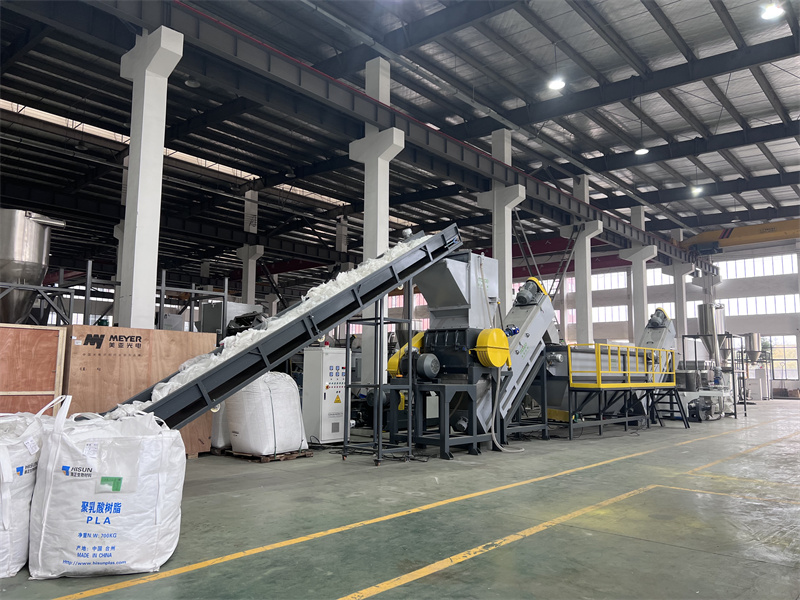 MEB-1000 Garis Pencucian Daur Ulang Plastik ABS di India