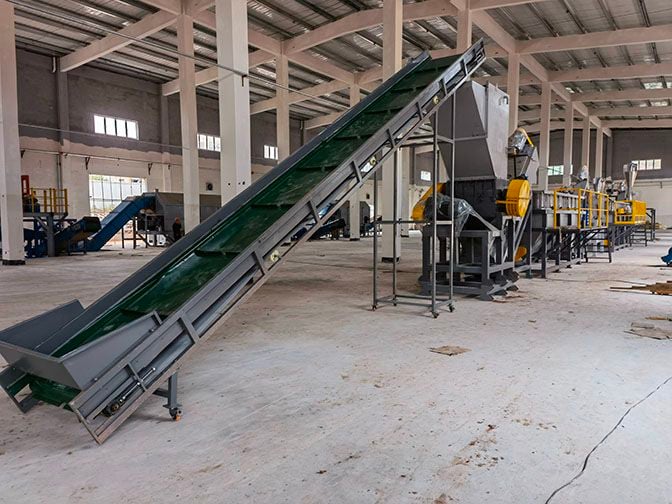 HDPE PP Bottle Recycling Washing Line
