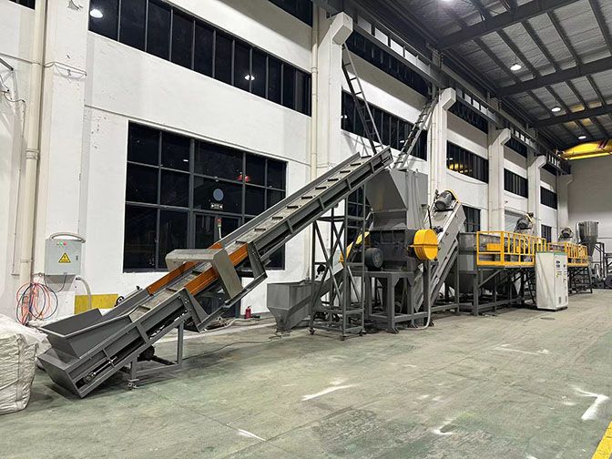 PP PE Film Recycling Washing Line