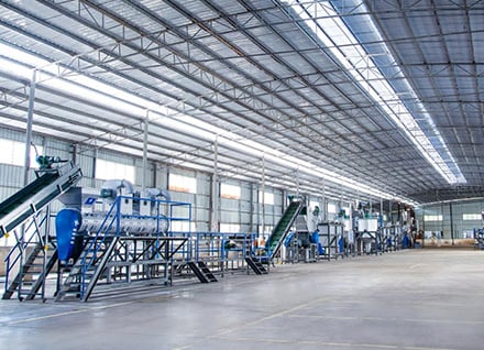 MT-500 PET Recycling Washing Line di Uzbekistan