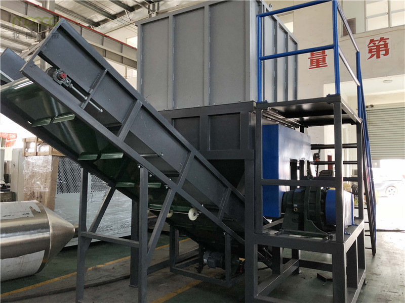 Waste Plastic PET Bottle Bale Breaker / Opener Machine supplier