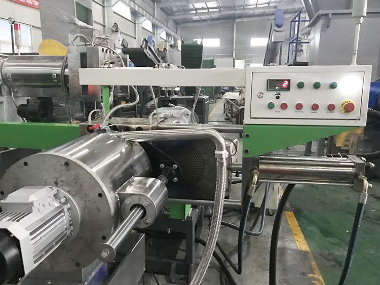 Granulator Pelletizing Granulating Machine PE Waste Plastic Making Plastic Pellets Production Line manufacture