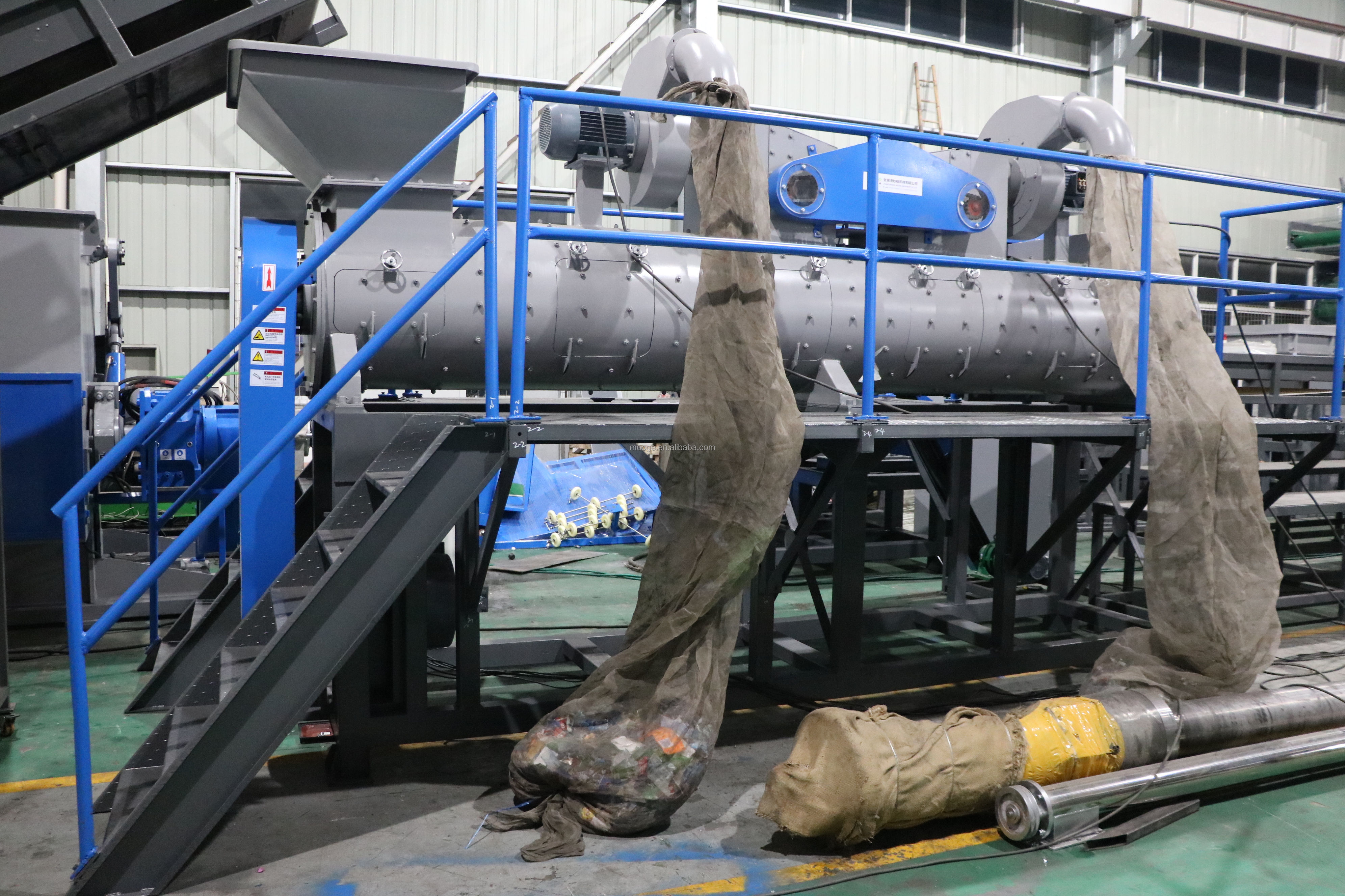 Plastic Waste PET Bottles Washing Line Machinery factory