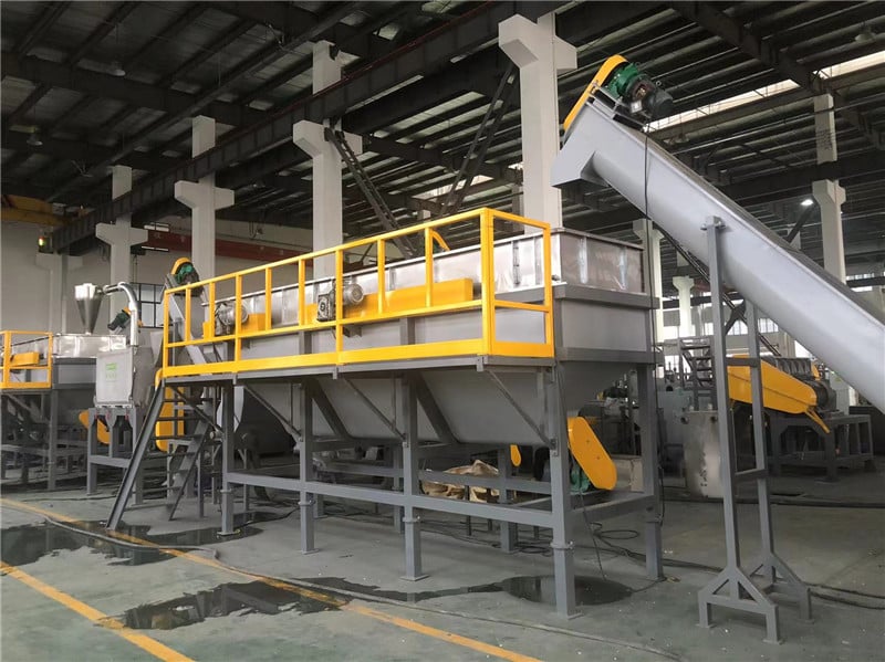 Hard Plastic Scrap Recycling Washing Line supplier