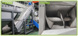 Hdpe Pp Ps Bottle Washing Rigid Pe Plastic Recycling Machine details
