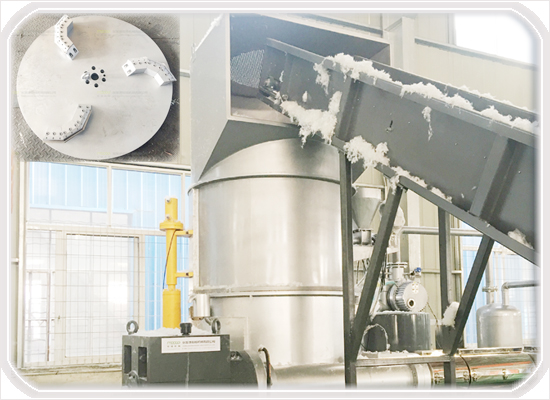 Polyester Yarn PET Fiber Recycling Machine factory