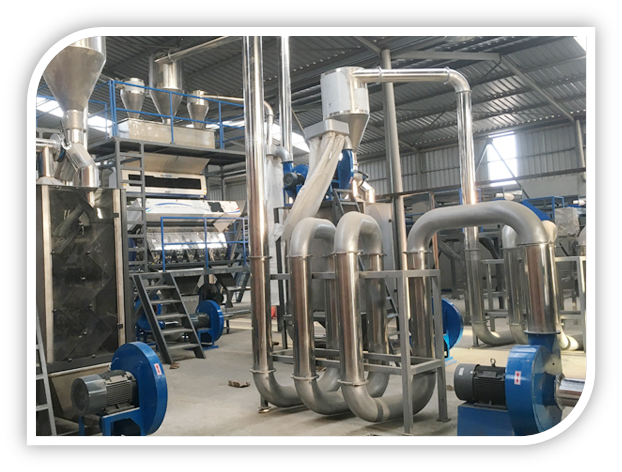 Waste Plastic PET Bottle Recycling Washing Line / Dirty Flakes Production Line for Recycling Factory supplier