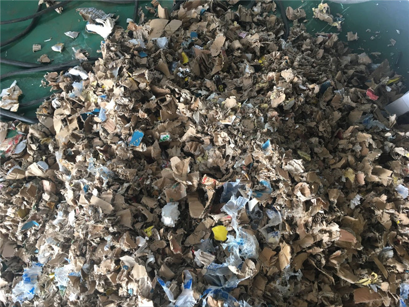 Computer Plastic Wire Mesh Double Shaft Shredder Machine factory