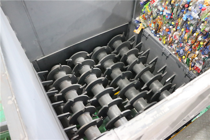 Waste Plastic PET Bottle Bale Breaker / Opener Machine details