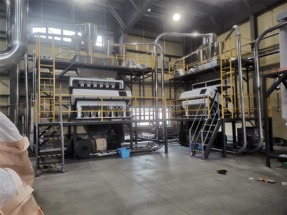 Plastic Waste PET Bottles Washing Line Machinery factory