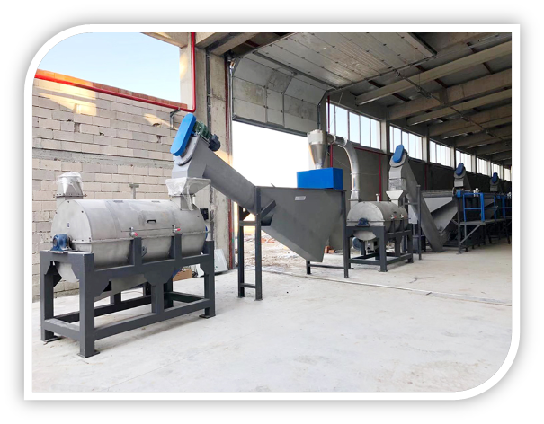 Waste Plastic PET Bottle Recycling Washing Line / Dirty Flakes Production Line for Recycling Factory supplier