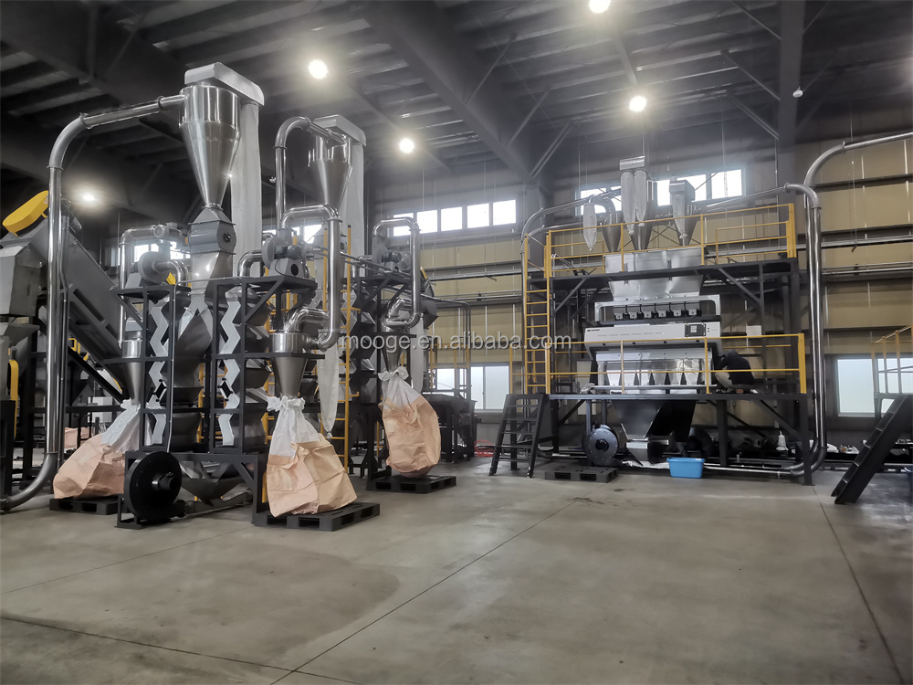 Plastic Waste PET Bottles Washing Line Machinery manufacture