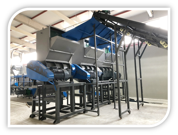 Waste Plastic PET Bottle Recycling Washing Line / Dirty Flakes Production Line for Recycling Factory details