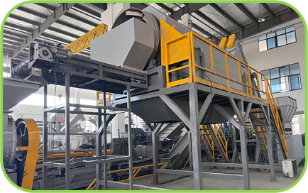 Scrap Juice Bottle PET Washing Machine Plastic Bottle Recycling Line details