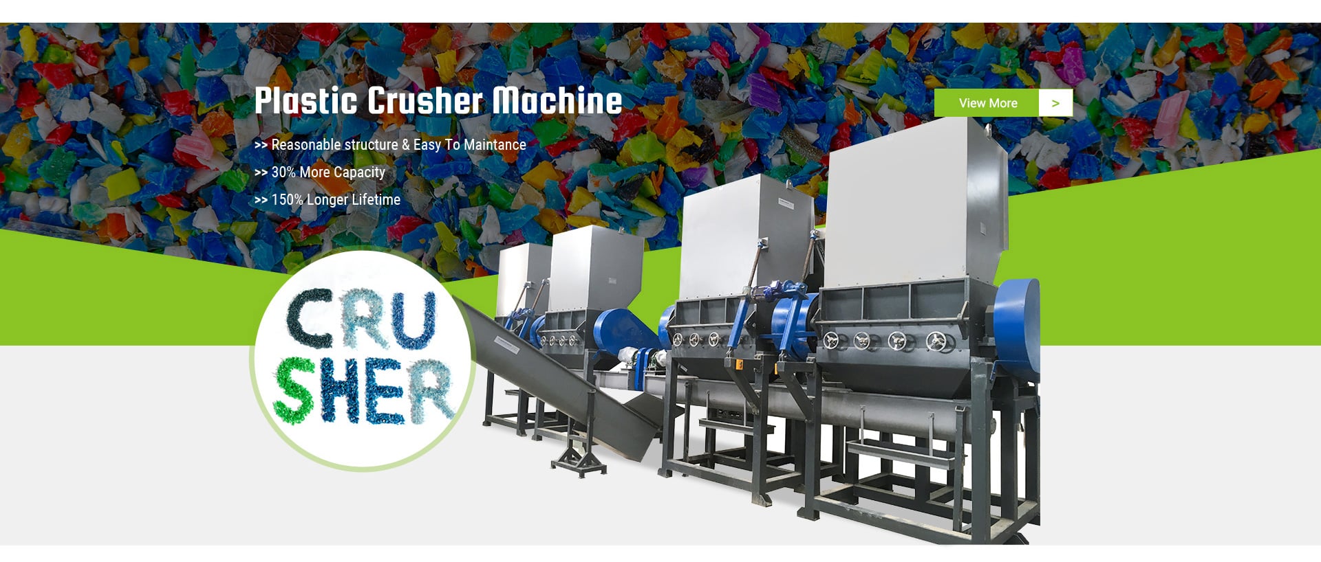 Professional Recycling Machine Plastic Bottle Crusher Machine Prices manufacture