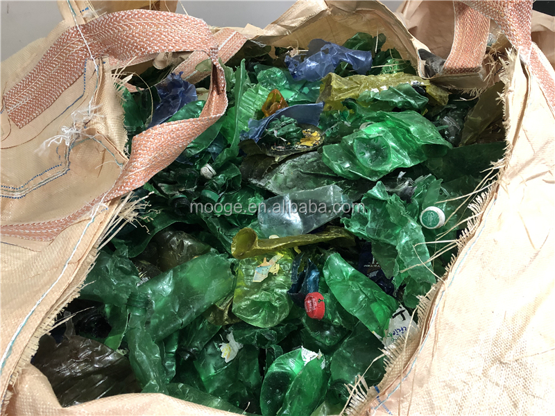 PVC PET Bottle Plastic Shredder Crusher Machine details