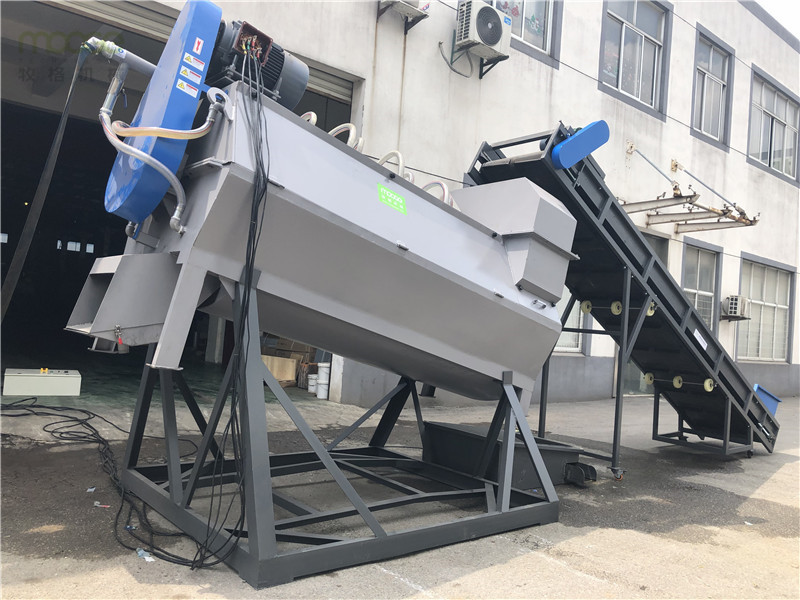 Waste PET Drinking Water Bottle Label Remover Machine details