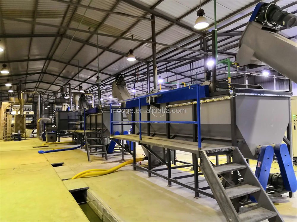 Plastic Waste PET Bottles Washing Line Machinery factory