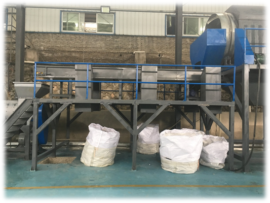 Recycled Plastic PET Bottle Crushing Line factory