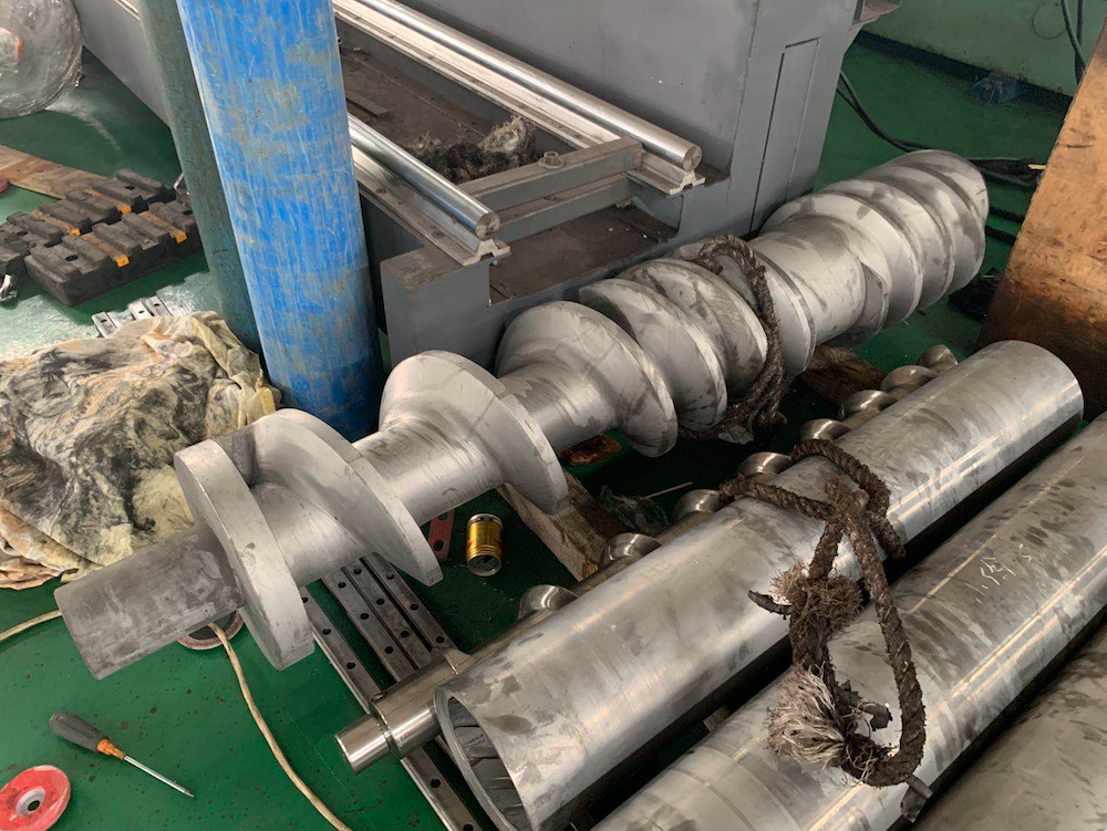Plastic Film Squeezing/squeezer Dewatering Pelletizing Machine factory