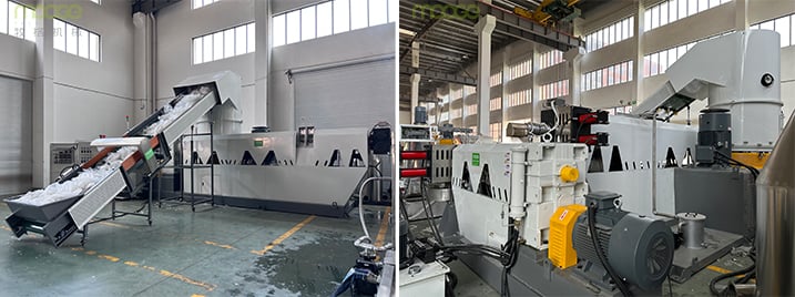 Granulator Pelletizing Extruder for Plastic Pellets supplier