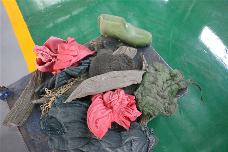 Single Shaft Shredder HDPE PE PP Lumps Plastic Pipe Shredding Machine details