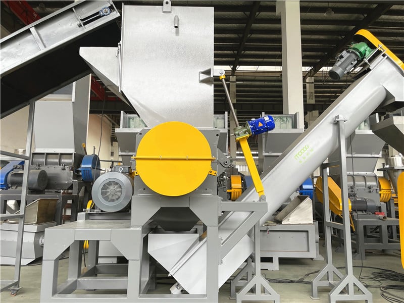 Waste Plastic PP PE HDPE Bottle Hollow Container Recycling Machine Plant factory