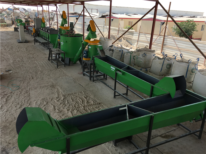 Recycled Plastic PET Bottle Crushing Line details