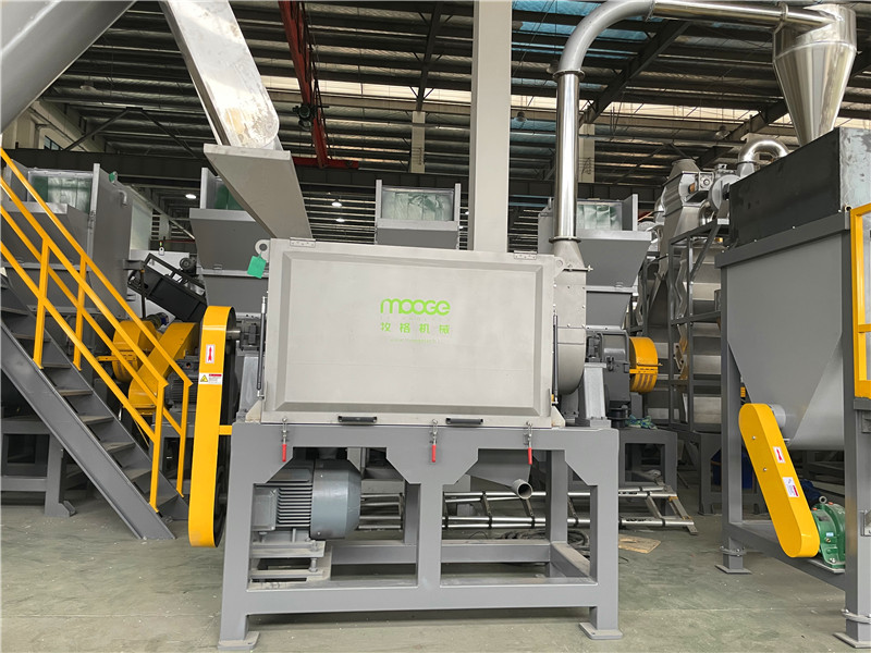 PET ABS PP PE Horizontal Dryer Machine Plastic Washing Dewatering Machine supplier