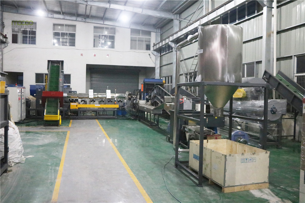 Mooge Recycle Waste Material Plastic PP PE Granulation Pelletizing Machine Line manufacture