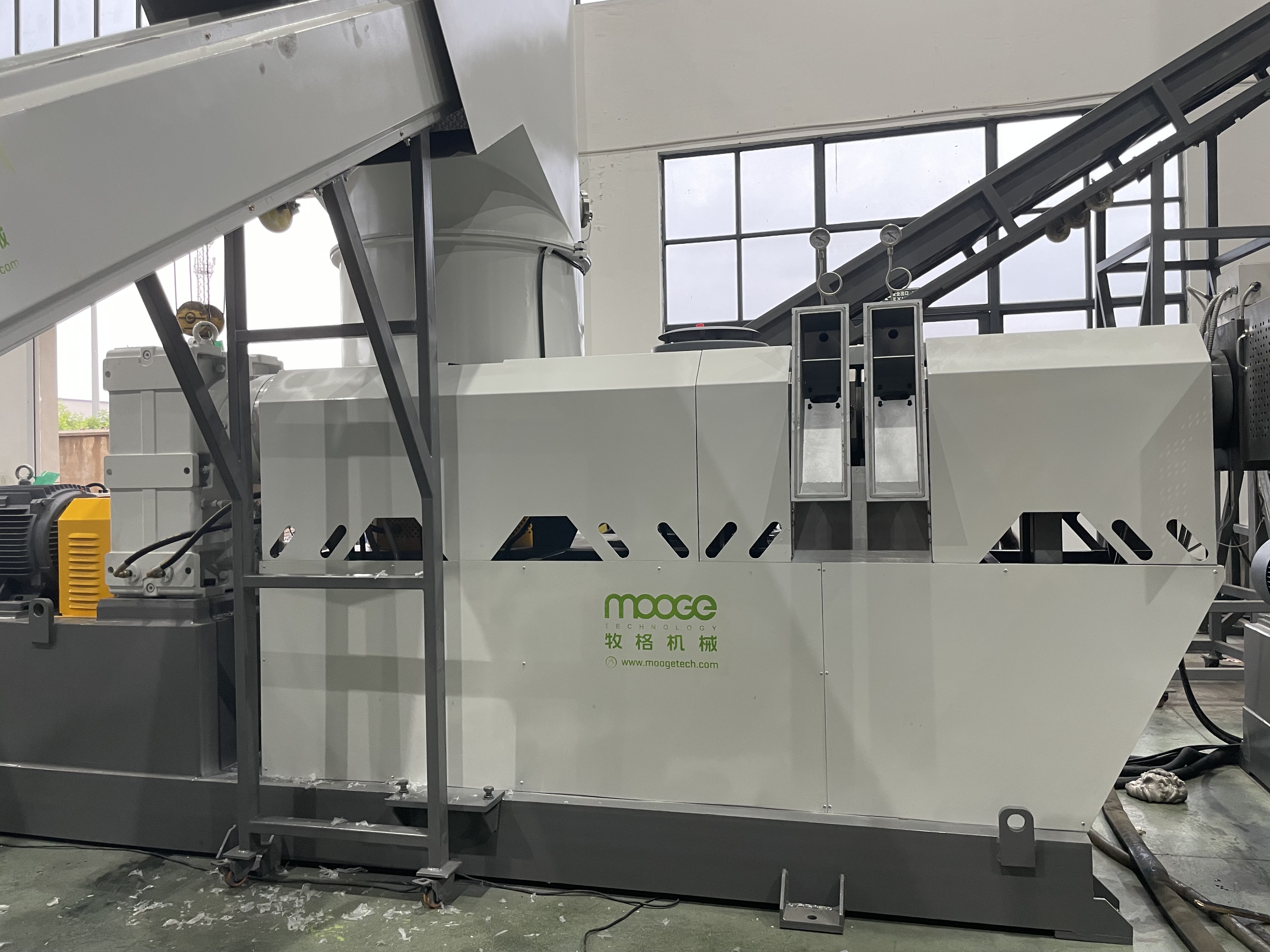 PE Waste Plastic Recycling Granulating Machine supplier
