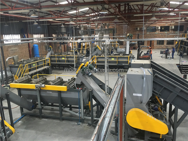 Plastic Waste PET Bottles Washing Line Machinery manufacture
