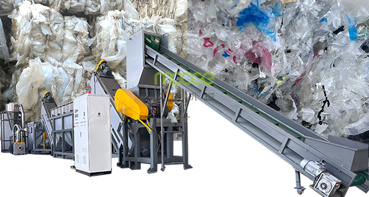 High Capacity Agricultural PP PE Film Crusher Grinder Shredder Machine manufacture