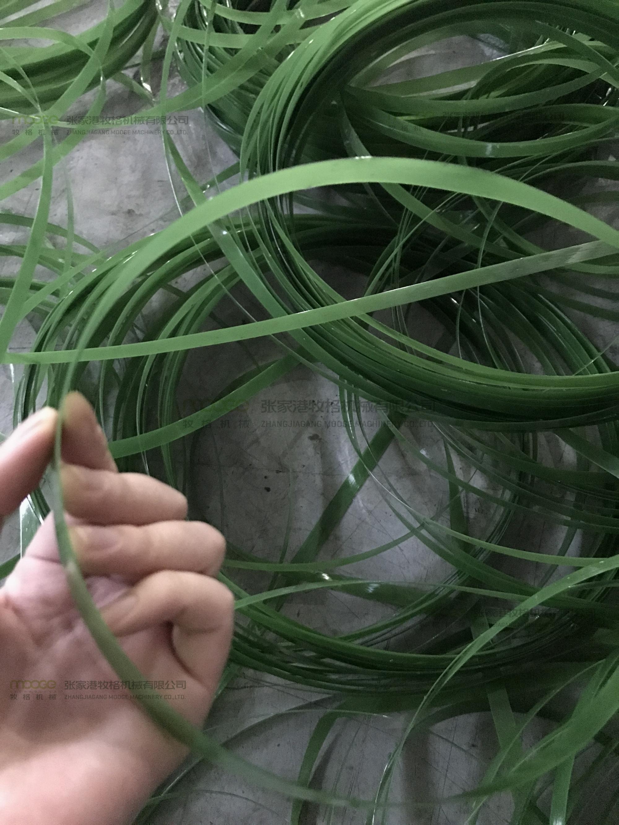 Plastic PET Recycling Plant PET Strap Making Machine / PET Package Strap Band Extrusion Line factory
