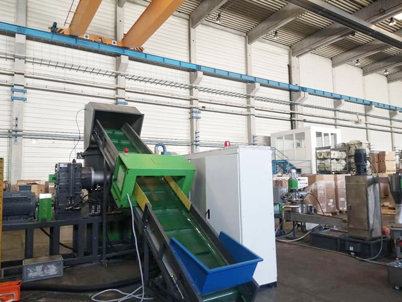 PE Waste Plastic Recycling Granulating Machine details
