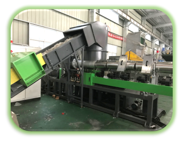 Factory Direct Selling HDPE LDPE Film Bag Single Stage Granulation Production Line manufacture