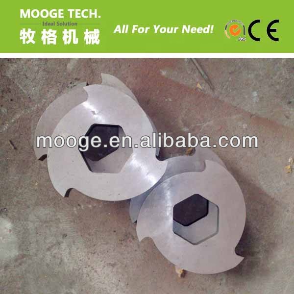 Plastic Shredder Blades Double Shaft Shredder Knife and Blades manufacture