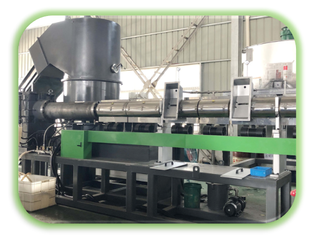 Factory Direct Selling HDPE LDPE Film Bag Single Stage Granulation Production Line details