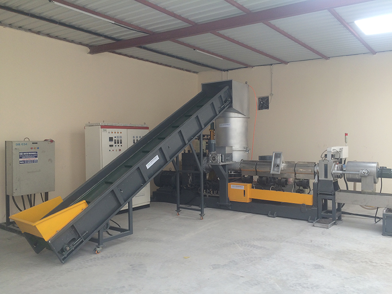 PE Waste Plastic Recycling Granulating Machine manufacture