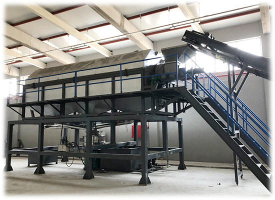 Recycled Plastic PET Bottle Crushing Line factory