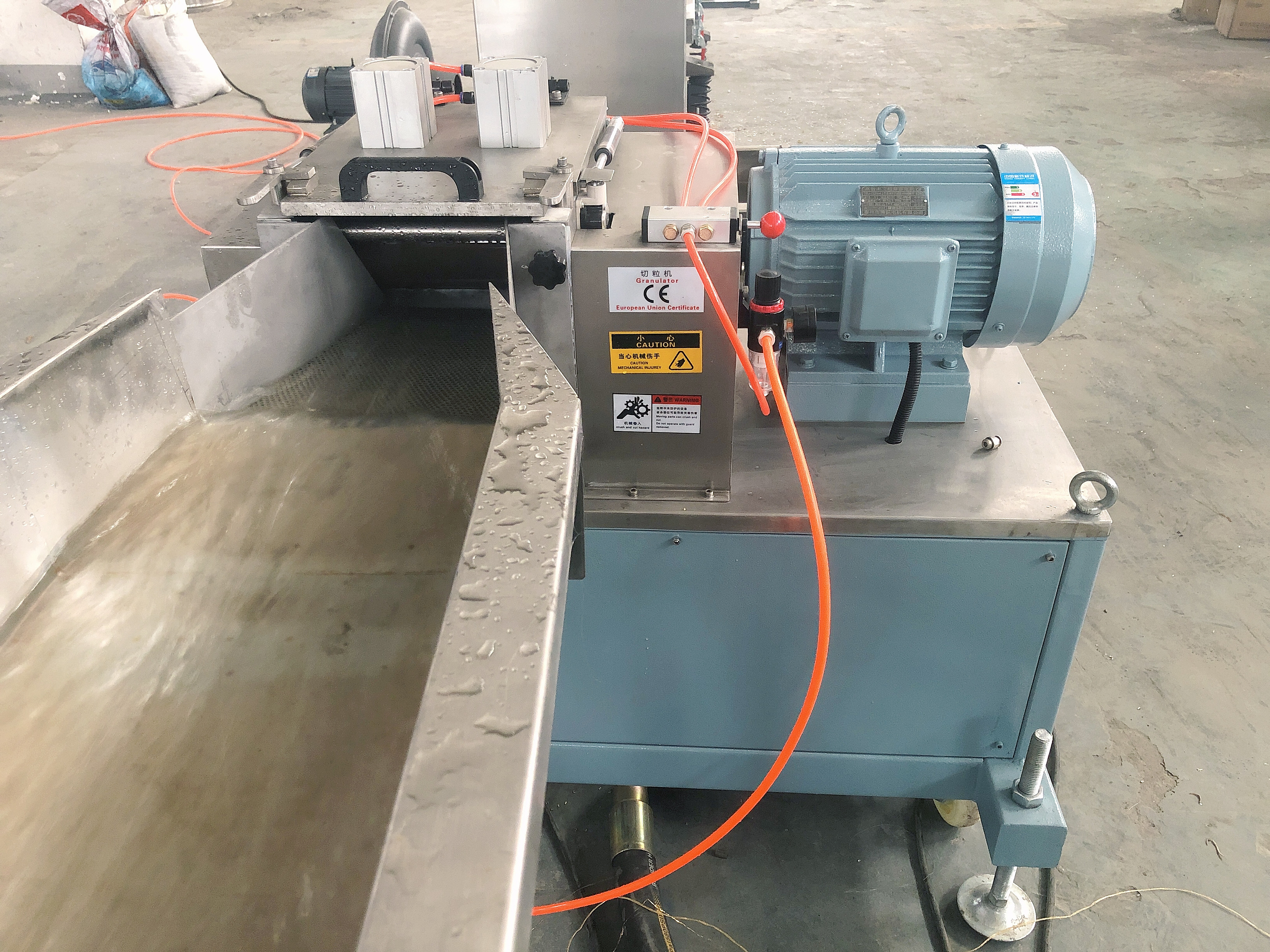 PP PE Pet Plastic Pelletizing Machine / Waste Plastic Recycling Machine / Plastic Granulators factory