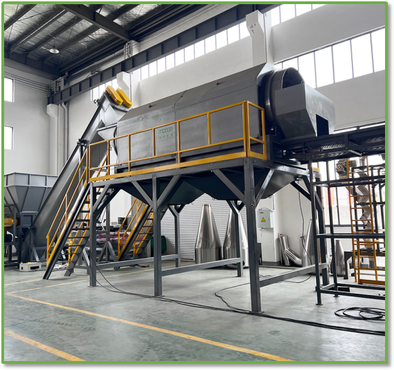 Scrap Juice Bottle PET Washing Machine Plastic Bottle Recycling Line details